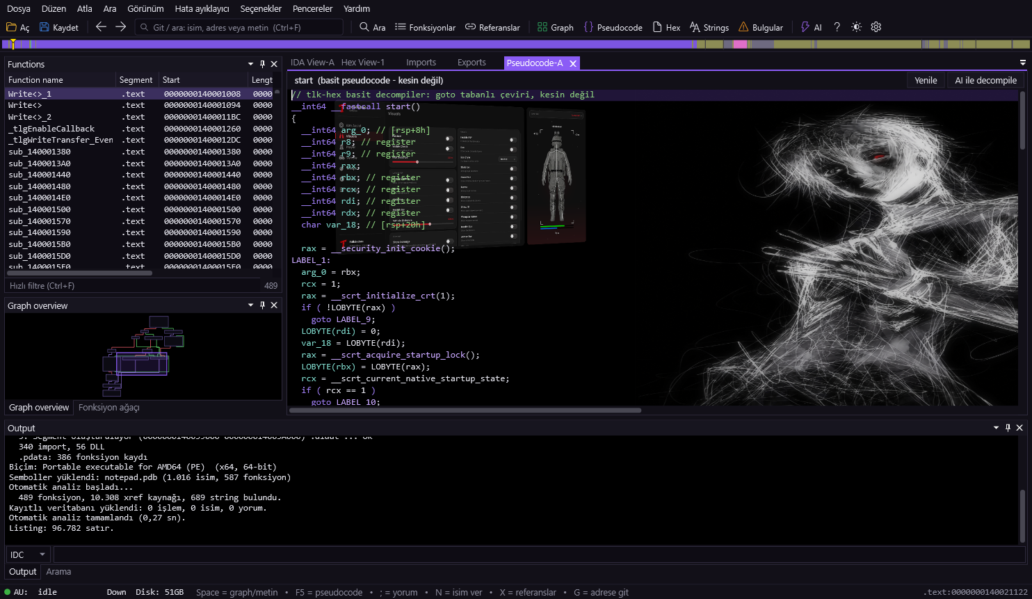 Pseudocode view